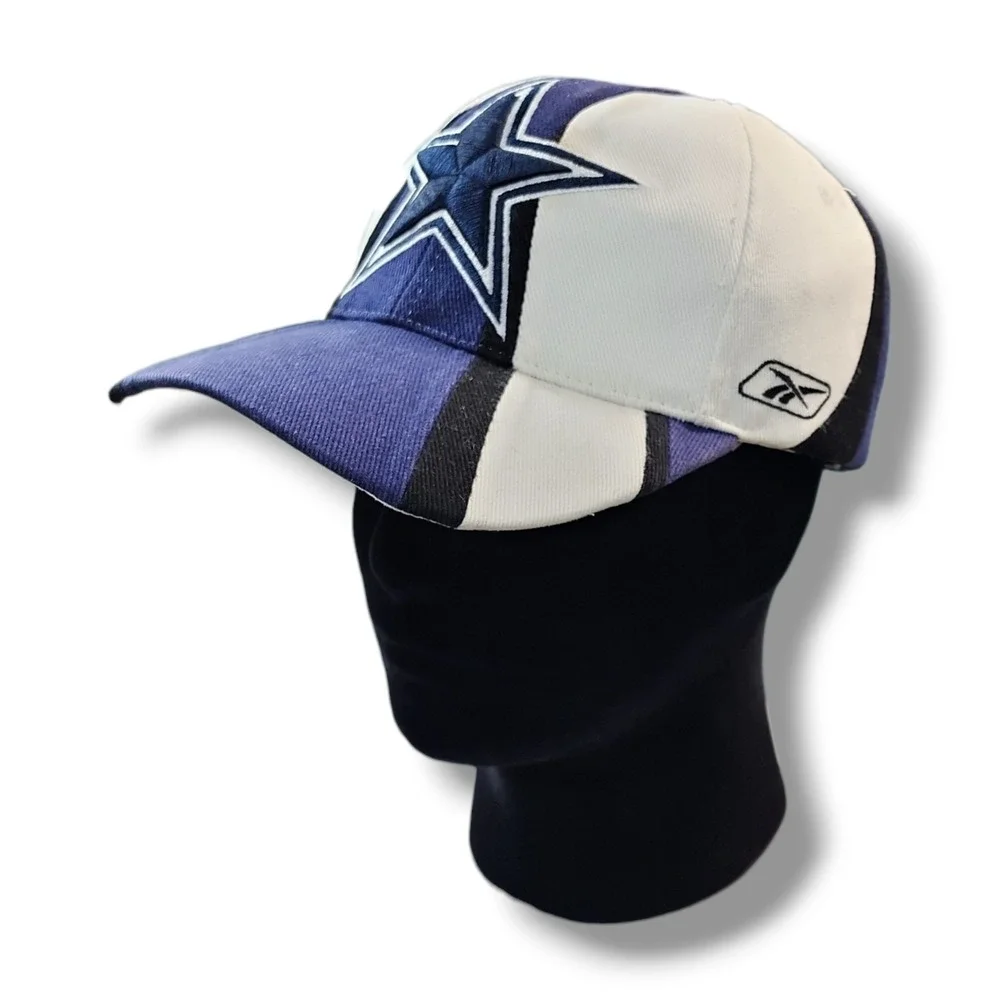 Vintage 1990's Dallas Cowboys Reebok NFL Equipment Big‎ Star Logo Cap Hat